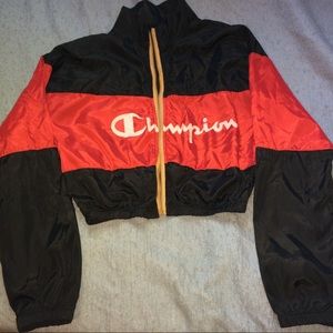Champion, Cropped Windbreaker